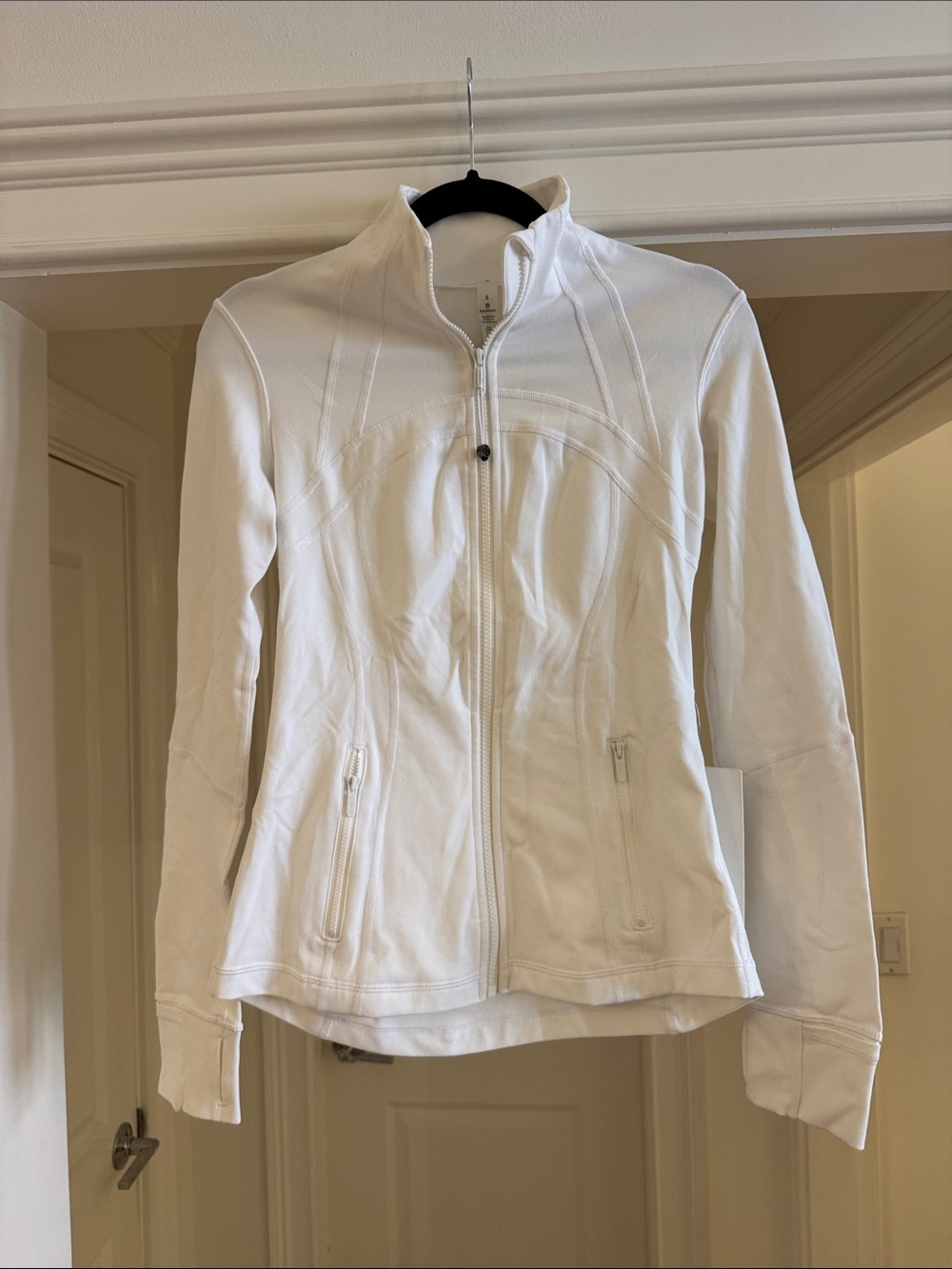 lululemon athletica White Zip-Up Jacket Hawaii Limited Edition